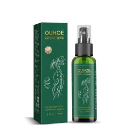 OUHOE Ginseng Hair Growth Liquid - Ginseng essence nourishing, anti-hair loss, hair care and hair growth spray